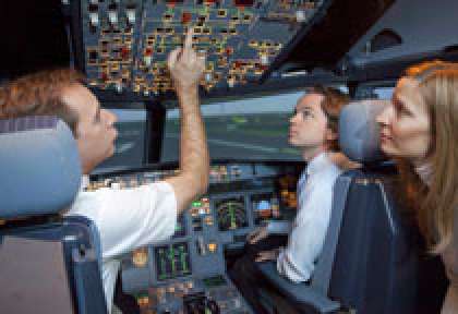 cabine pilotage Air France
